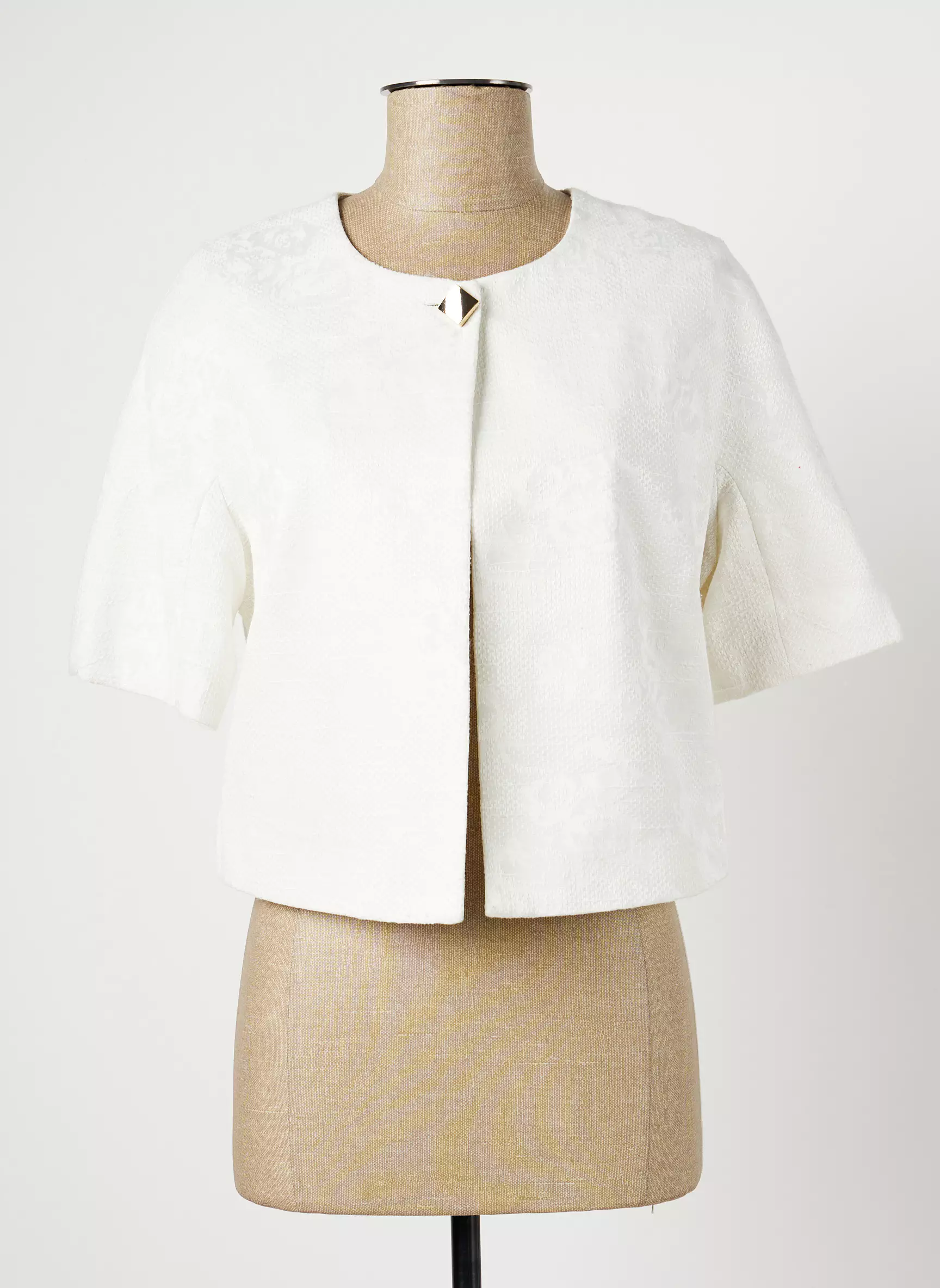 Diane Laury Vestecasual Femme couleur blanc