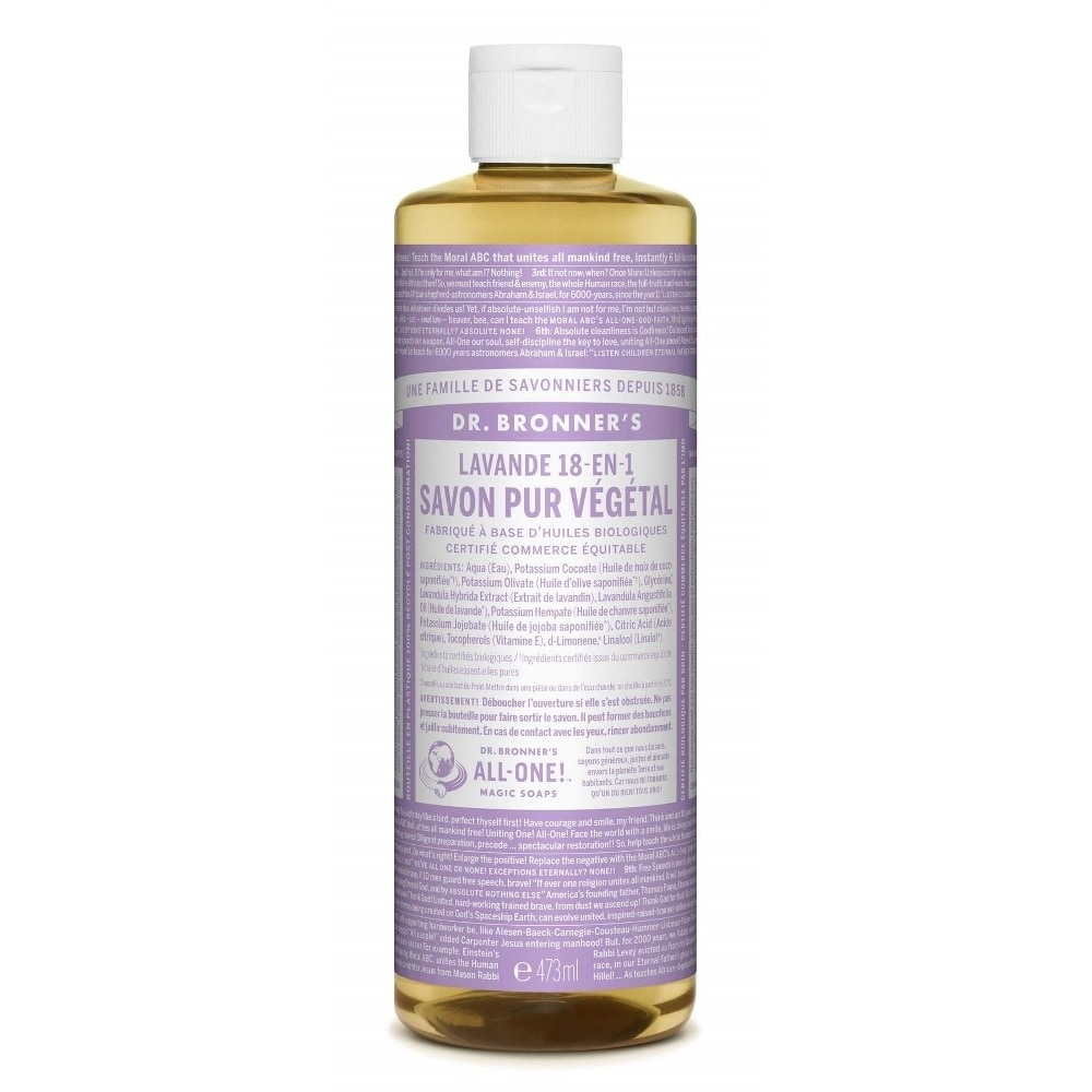 Dr Bronner's Dr Bronner's - Savon liquide Lavande - 475ml Savon liquide