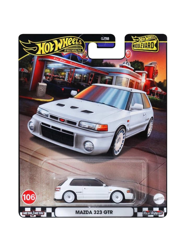 Hot Wheels Mazda 323 GTR No.106 HRT59 | Hot Wheels Boulevard Fahrzeug günstig kaufen onesize