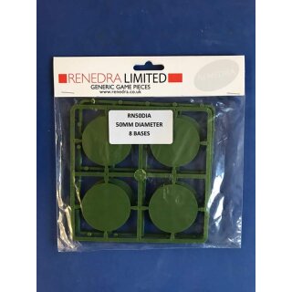 50mm Rundbases (8)