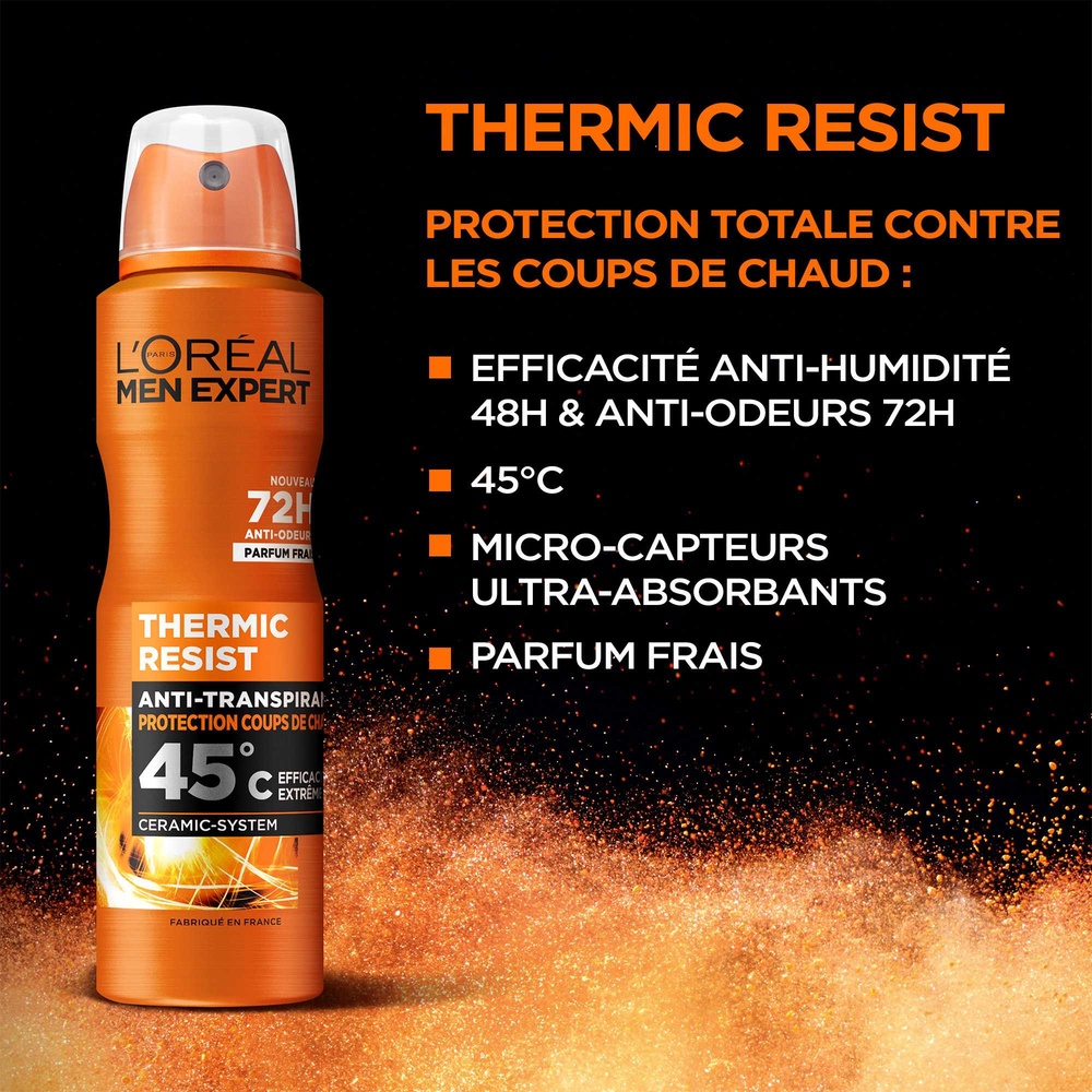 L'Oréal Paris Thermic Resist Déodorant Spray Homme