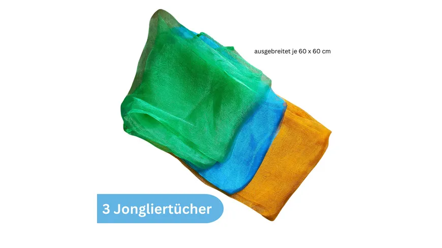 alldoro 60130 - Jonglierset im Rucksack