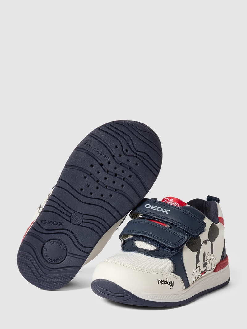 Sneaker mit DS®-Print in weiß