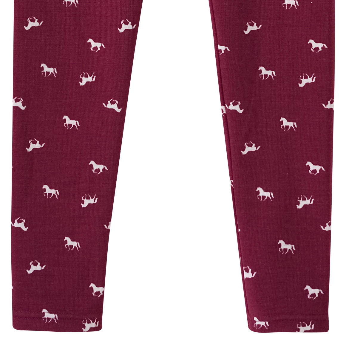 Mädchen Thermo-Leggings mit Pferde-Allover