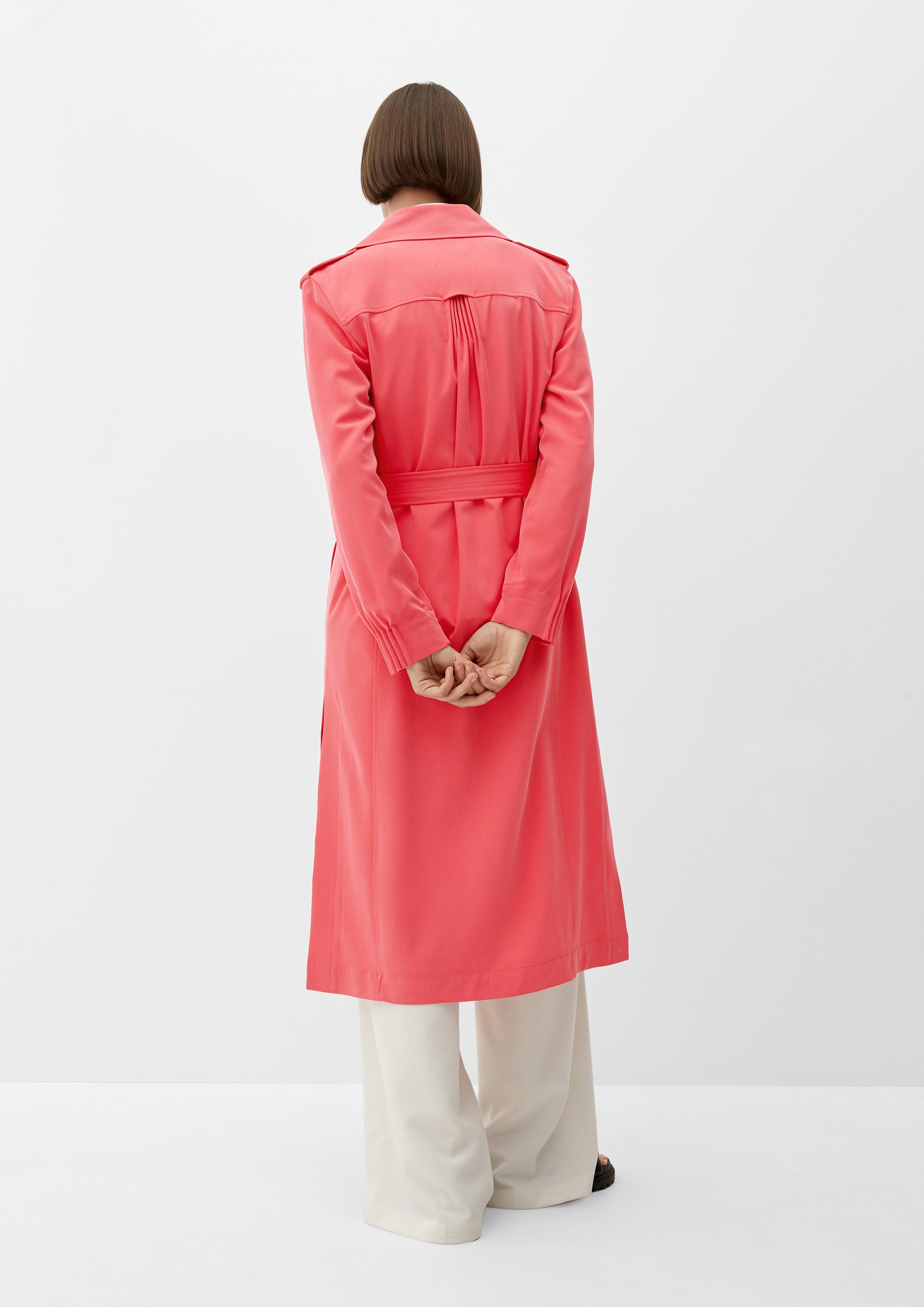 Trenchcoat aus Viskosemix  2126236-4515