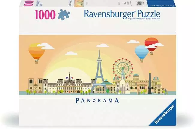 Puzzle 1000 Teile - Ein Tag in Paris