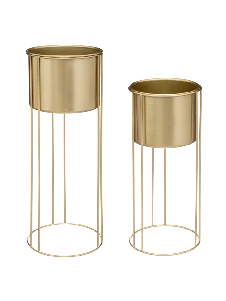 Atmosphera Créateur d'intérieur Blumenständer in gold günstig kaufen onesize
