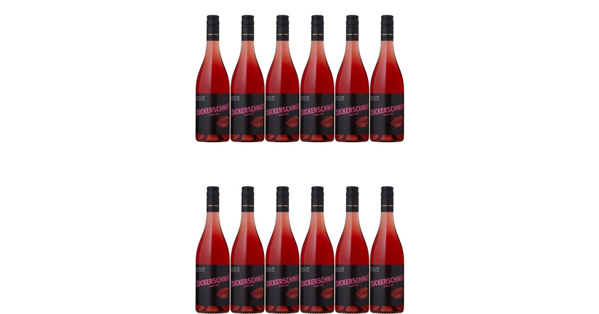 Zuckerschnut Paket rosé 8+4 Aktion von Weingut Fritz Walter günstig bei wein.de kaufen
