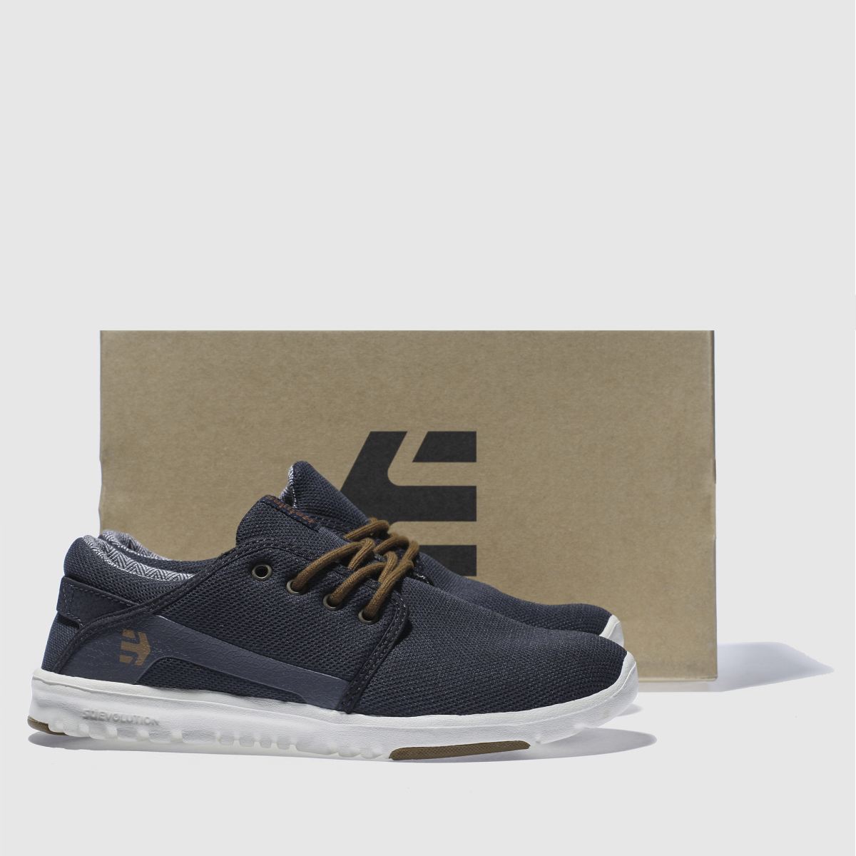 Etnies – Marinblå scout-sneakers