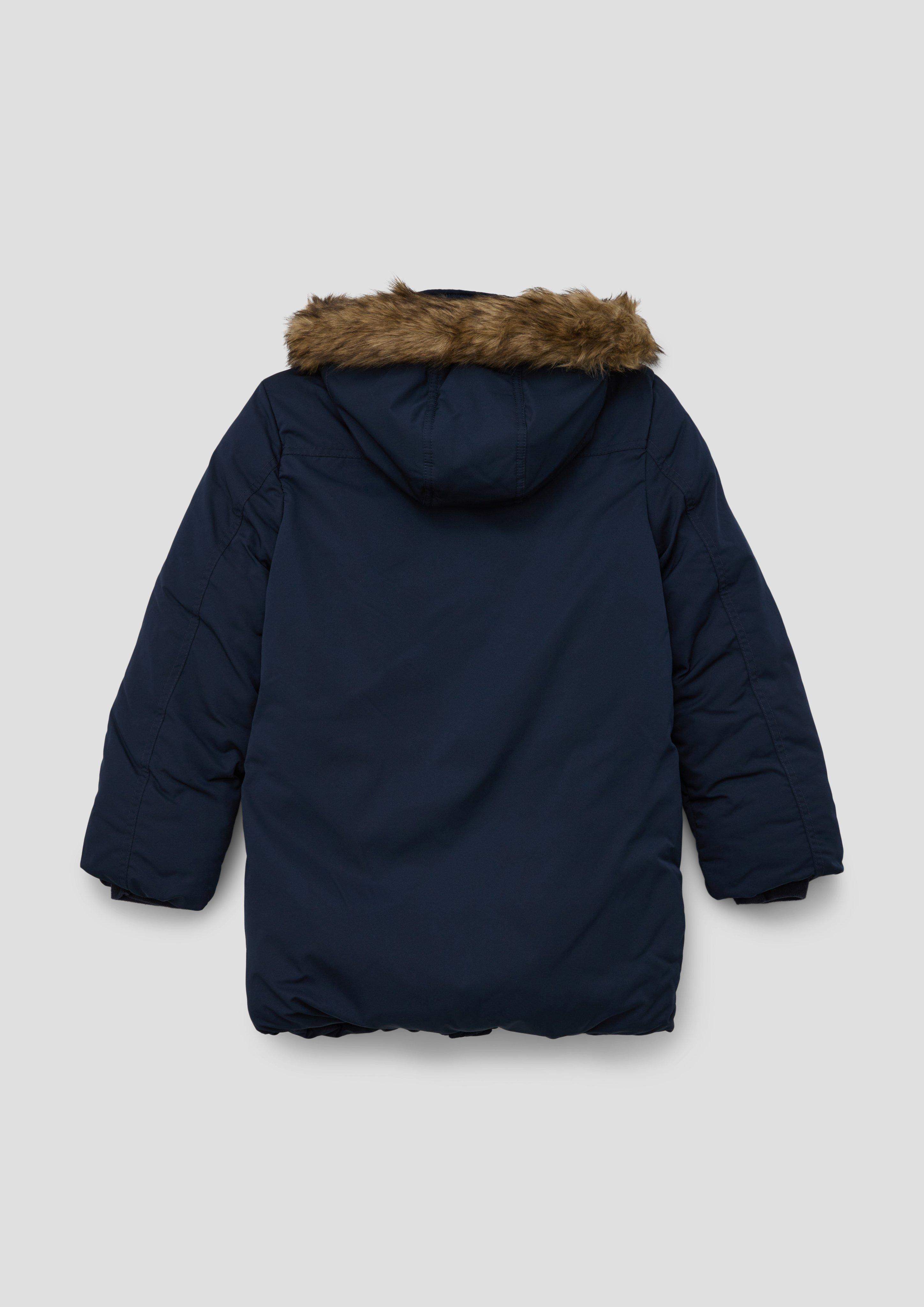 Jacke mit abnehmbarem Kunstfell  2132196-5952