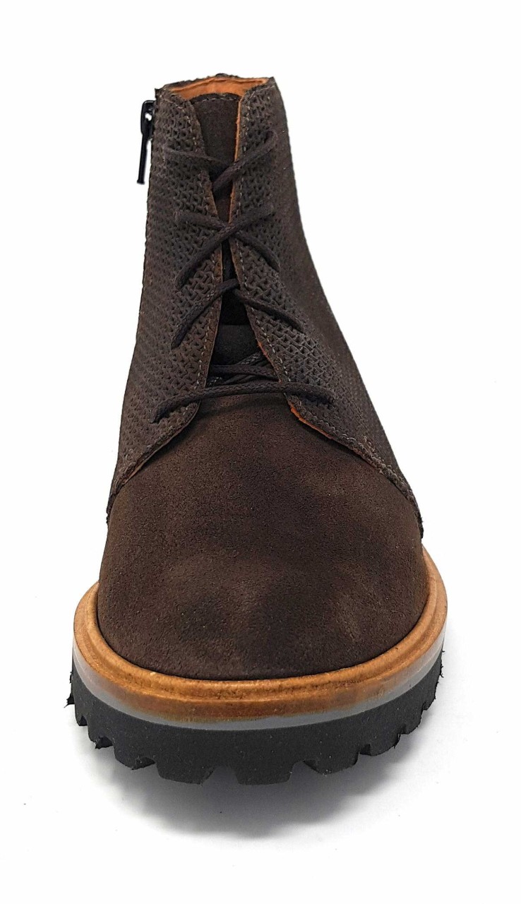 BRAKO Schnür-Stiefeletten grau