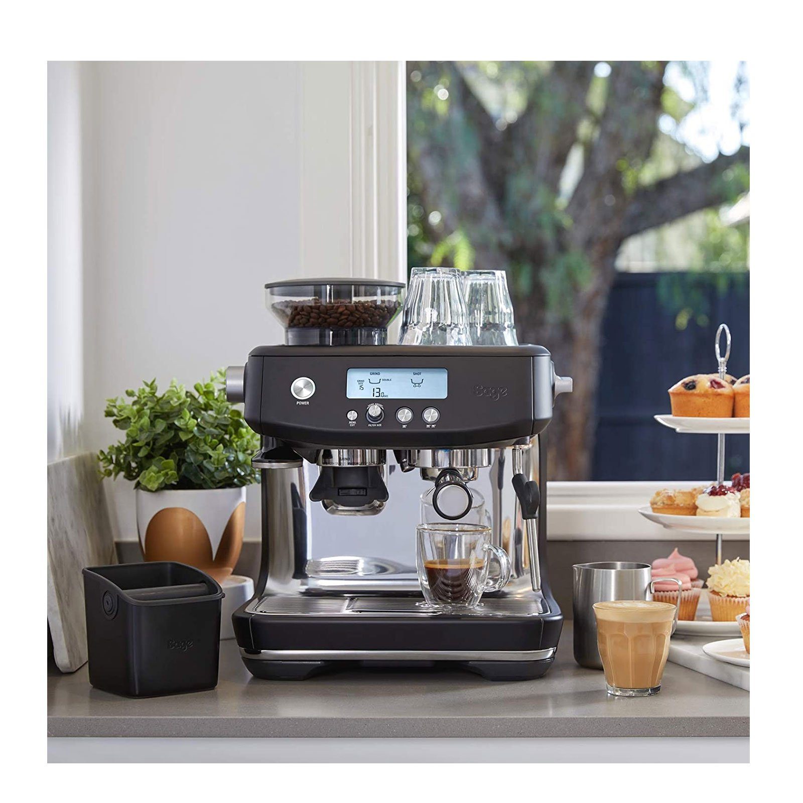 Sage Siebträgermaschine the Barista Pro