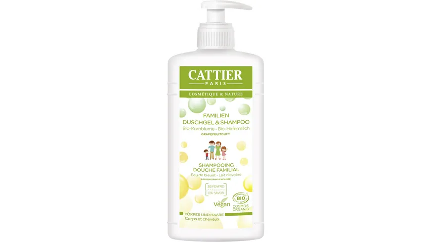 CATTIER Familien Duschgel & Shampoo 500 ml