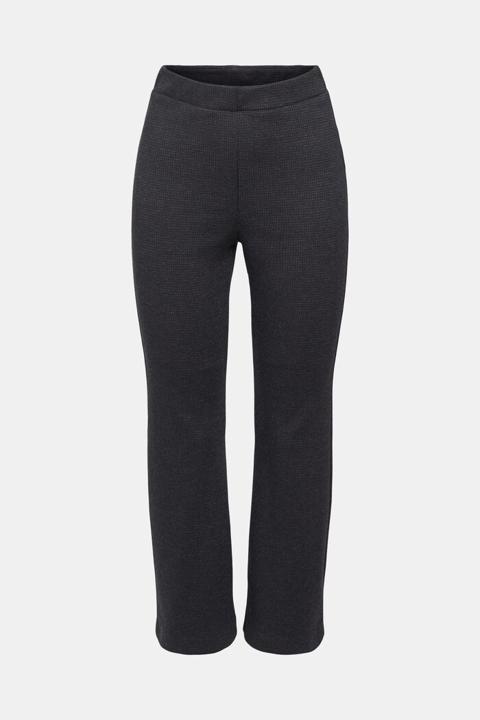 Cropped Hose mit Kick Flare