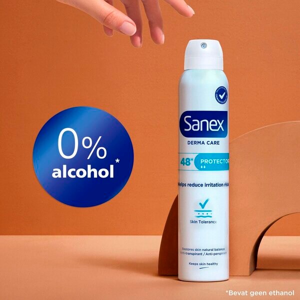 Sanex Derma Care Protector 48 órás izzadásgátló dezodor spray 200ml - Minden bőrtípusra