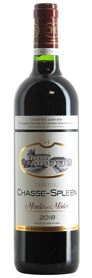 Château Chasse-Spleen Cru Bourgeois Exceptionnel Moulis 2018