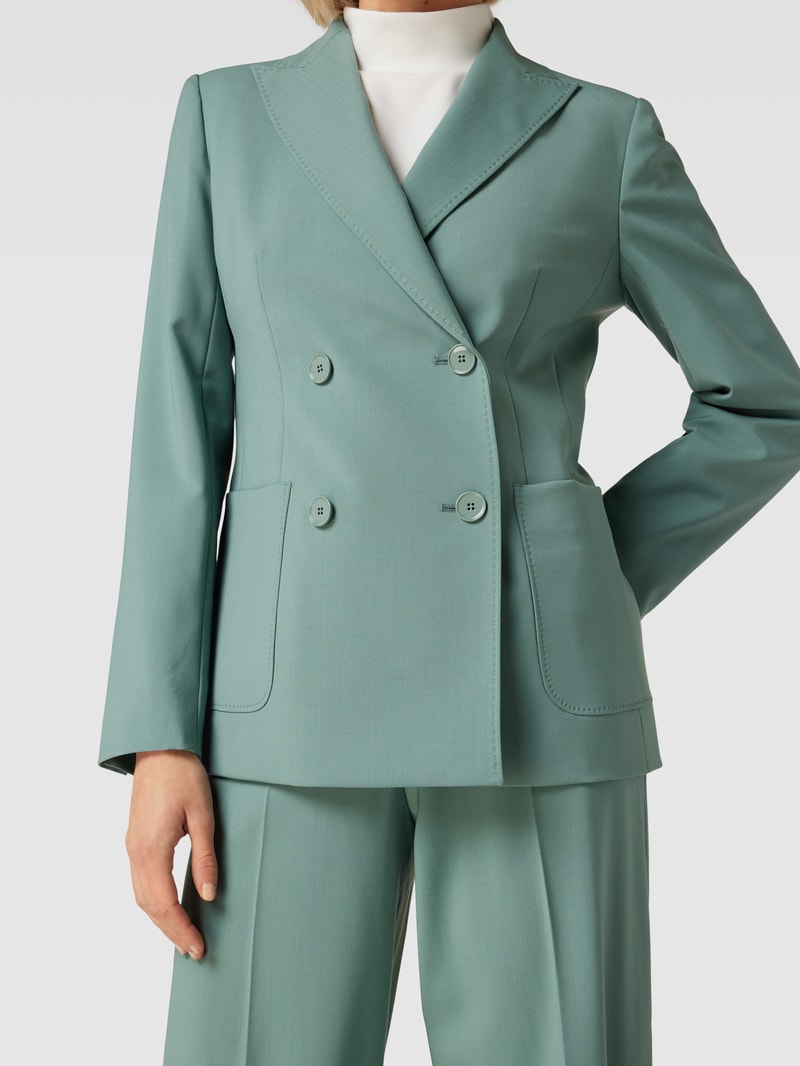 Blazer mit Reverskragen Modell 'NERVOSO' in mint