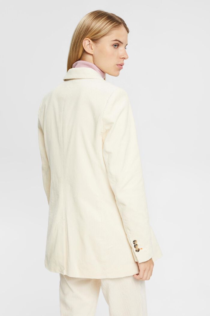 Zweireihiger CORD-Blazer im Mix-and-Match-Stil