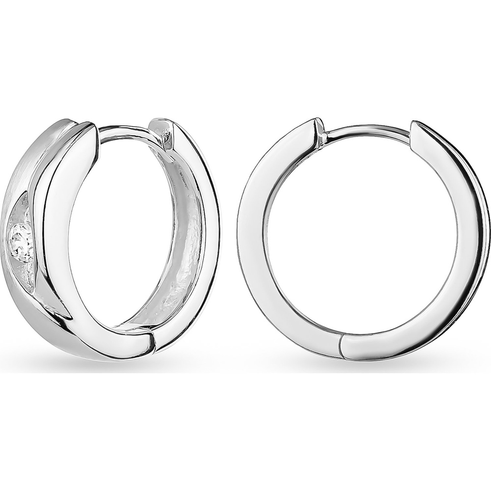 FAVS Créoles 925 Argent Boucles d'oreilles