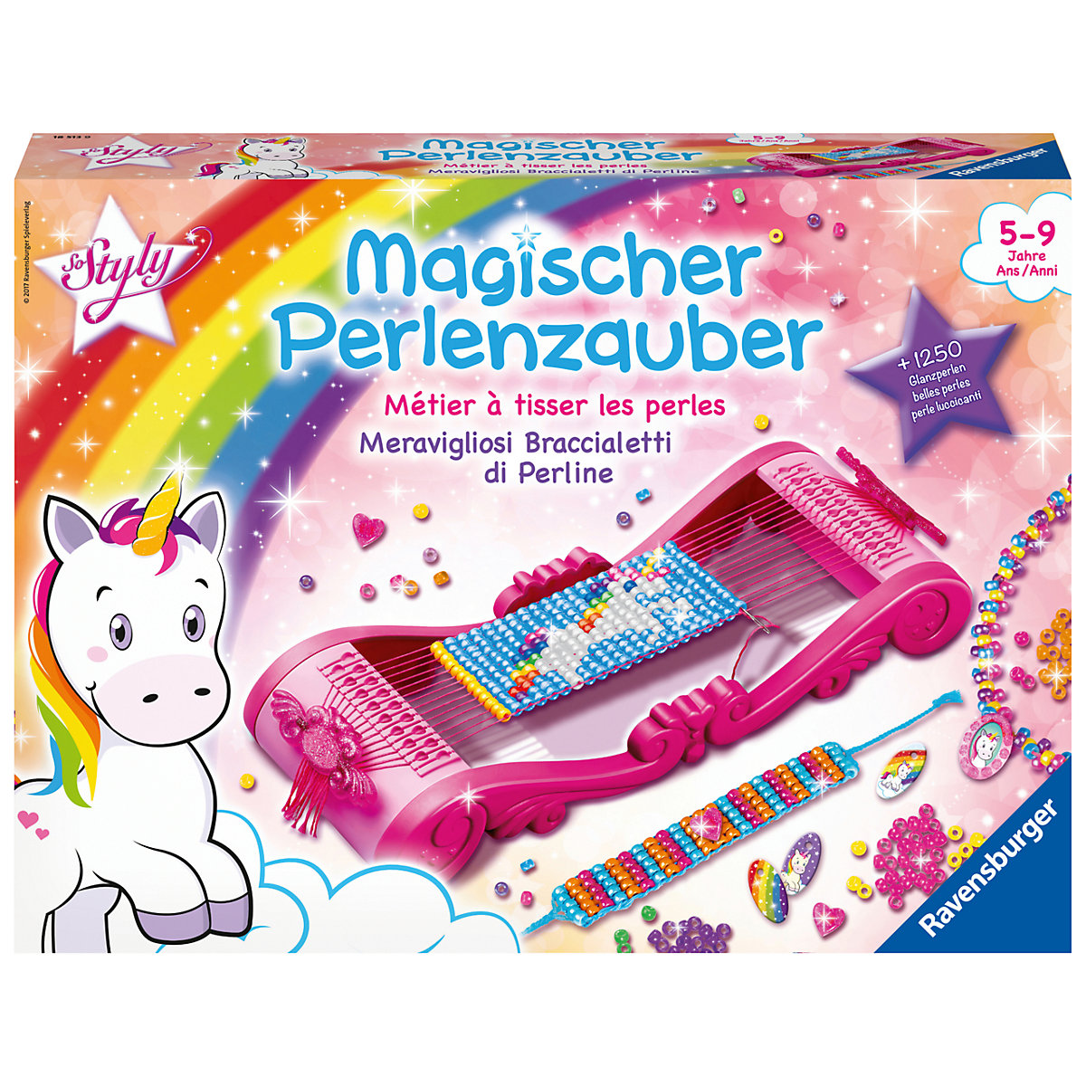 Magischer Perlenzauber Einhörner