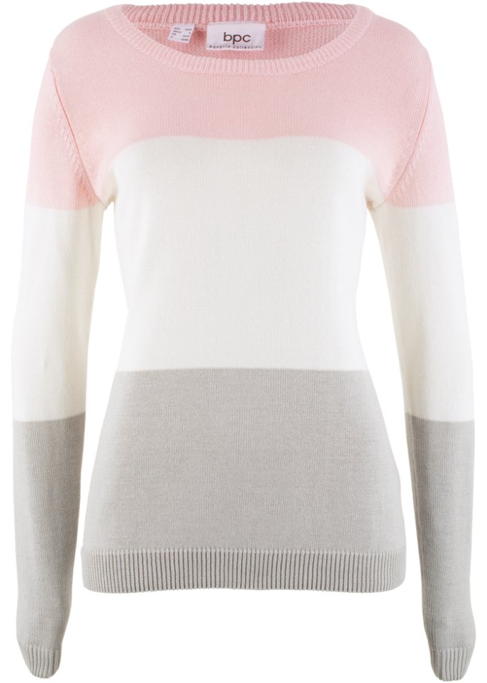 Pullover im Colorblocking-Stil