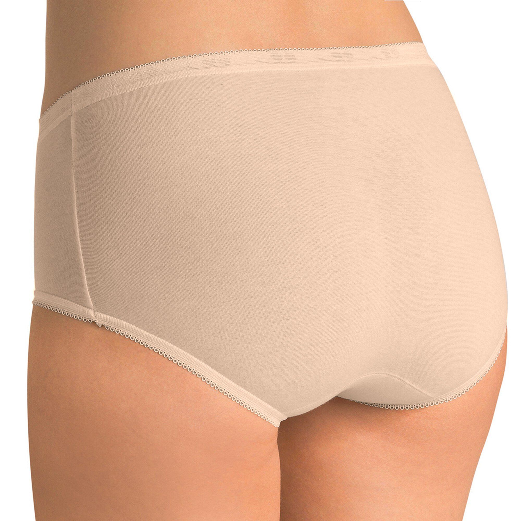 Culotte midi Basic+, lot de 3 achetées + GRATUITE (1)