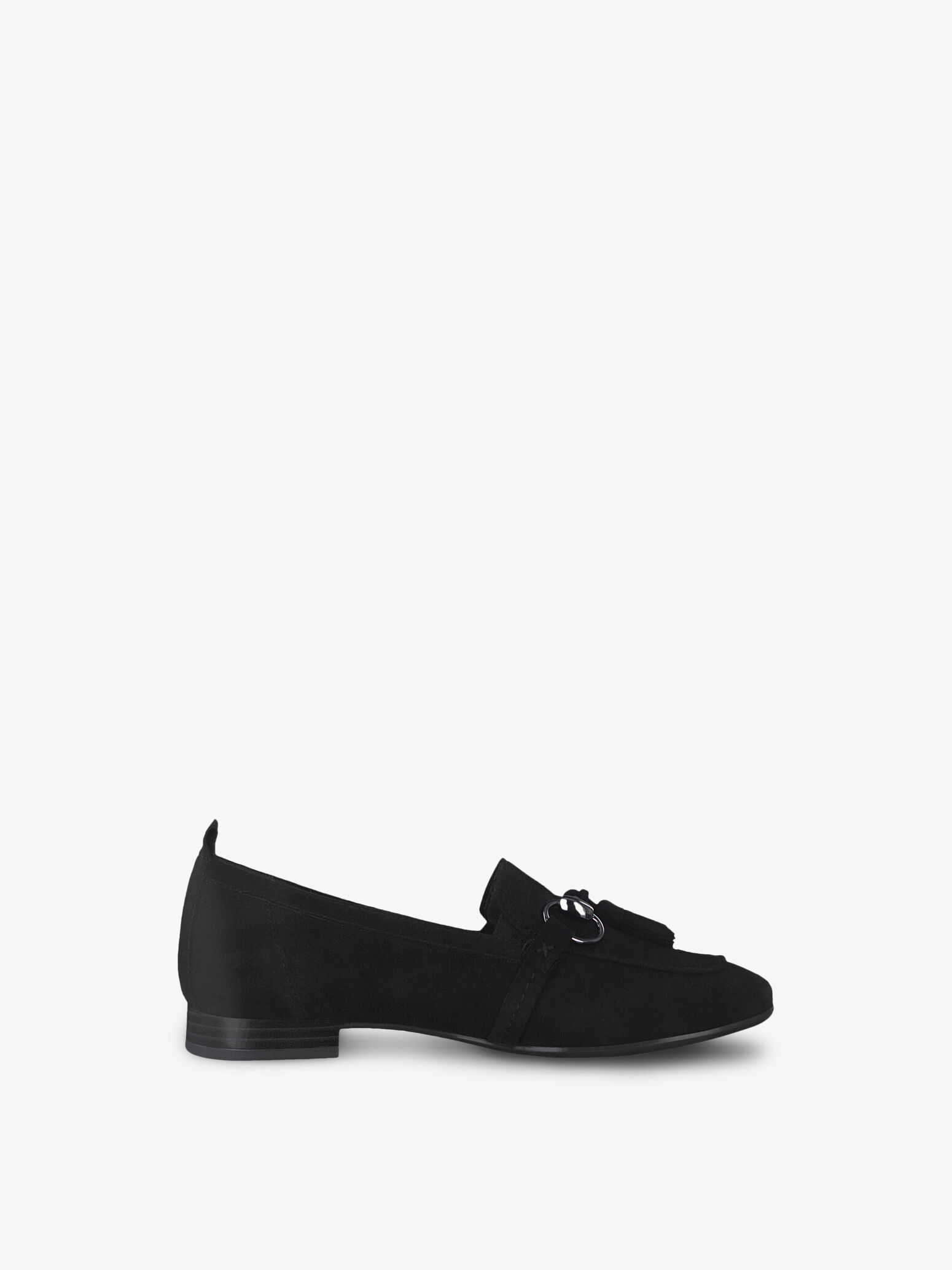 Slipper en cuir - noir