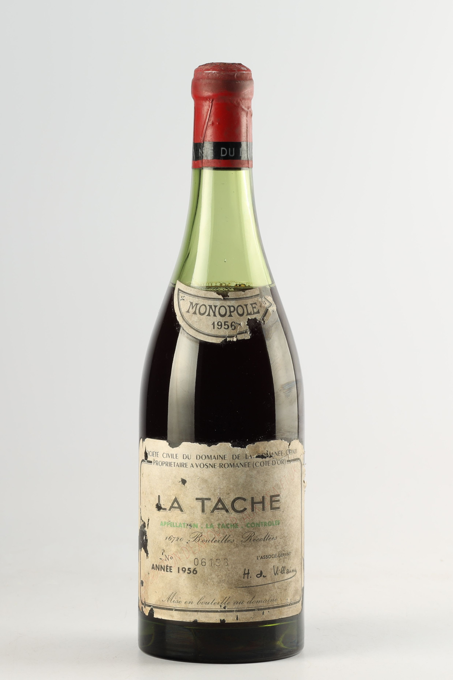 Domaine De La Romanee Conti 1956, La Tache