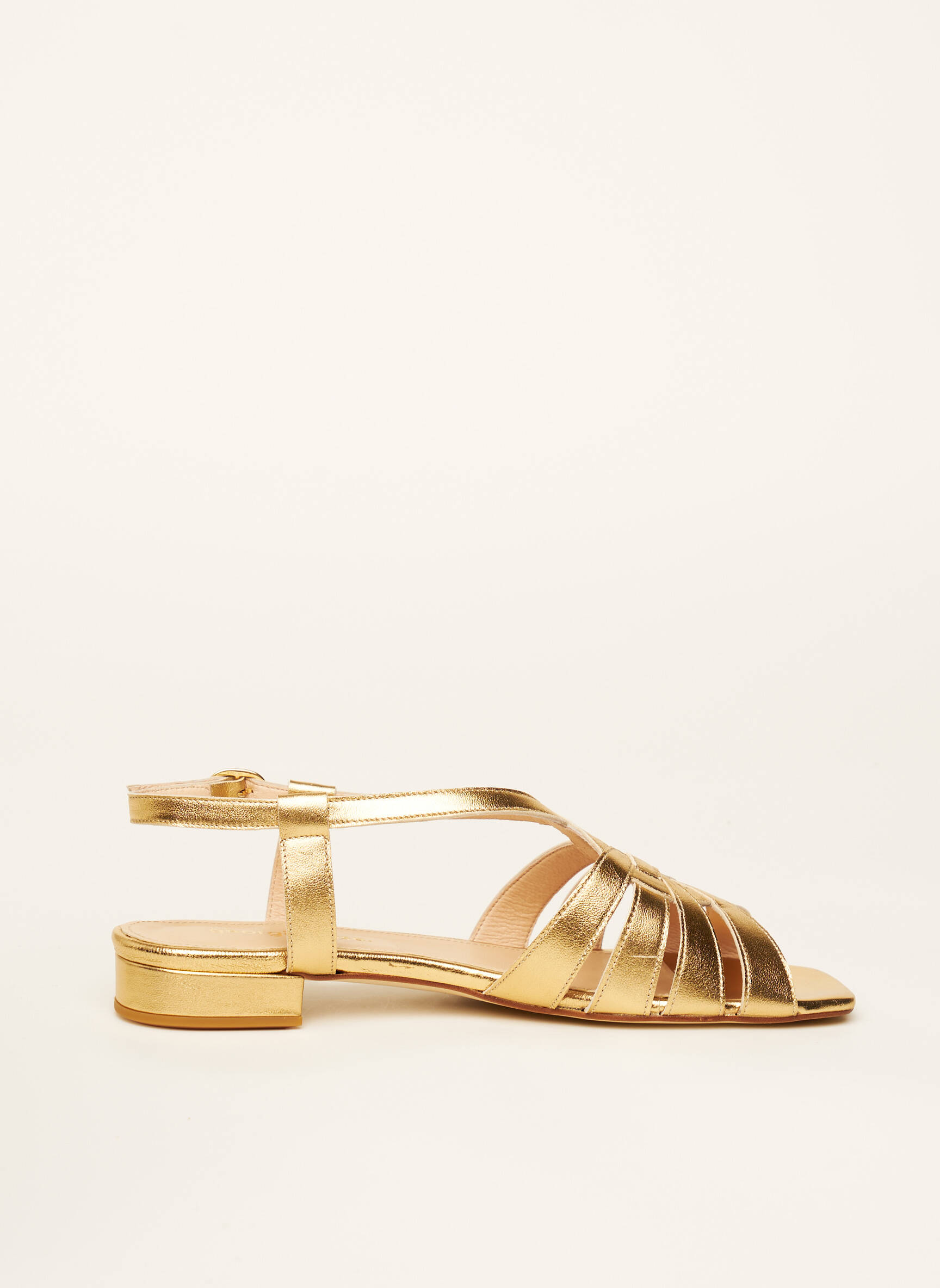 Georgia Rose Sandales Nu Pieds Femme couleur jaune