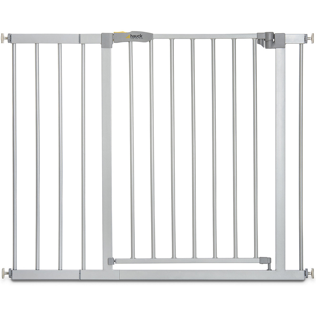 Tür-und Treppenschutzgitter Stop N Safe 2, 96 - 101cm, inkl. 21cm Verlängerung, silber