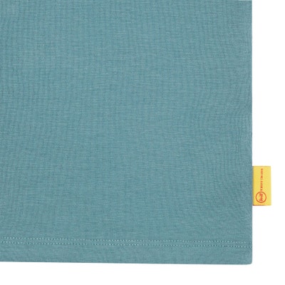 T-Shirt kurzarm, mittelblau für Jungs