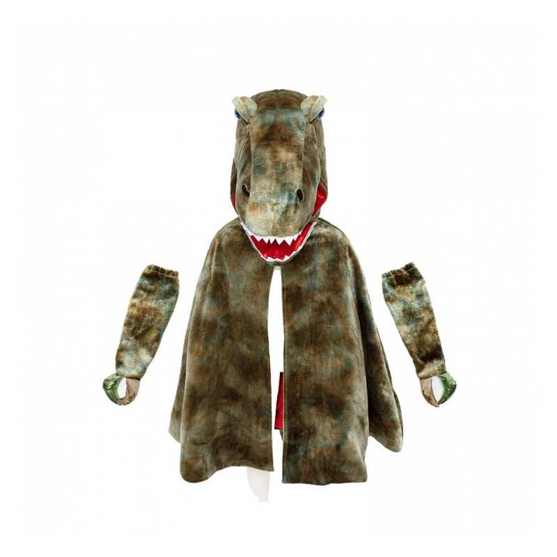 Cape de T-rex Grandasaurus avec griffes 4-6 ans, Great pretenders