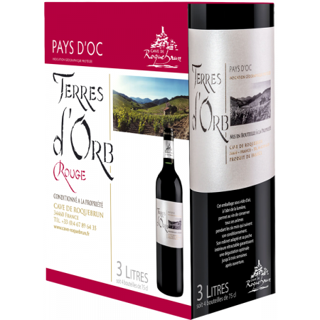 BIB 3L TERRES D'ORB - CAVE DE ROQUEBRUN