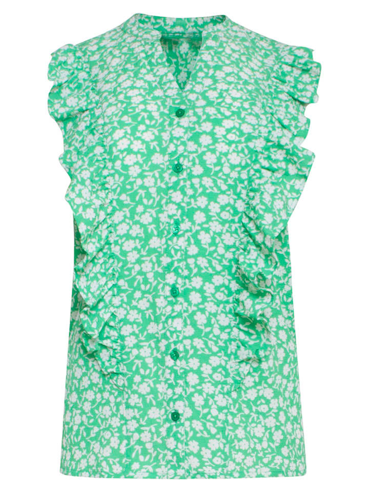 Smashed Lemon Bluse in Grün günstig kaufen
