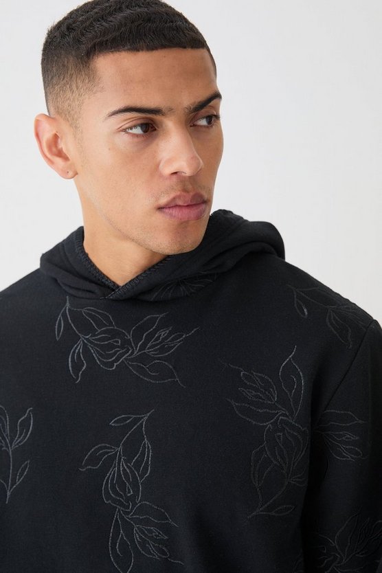 Bestickter Hoodie