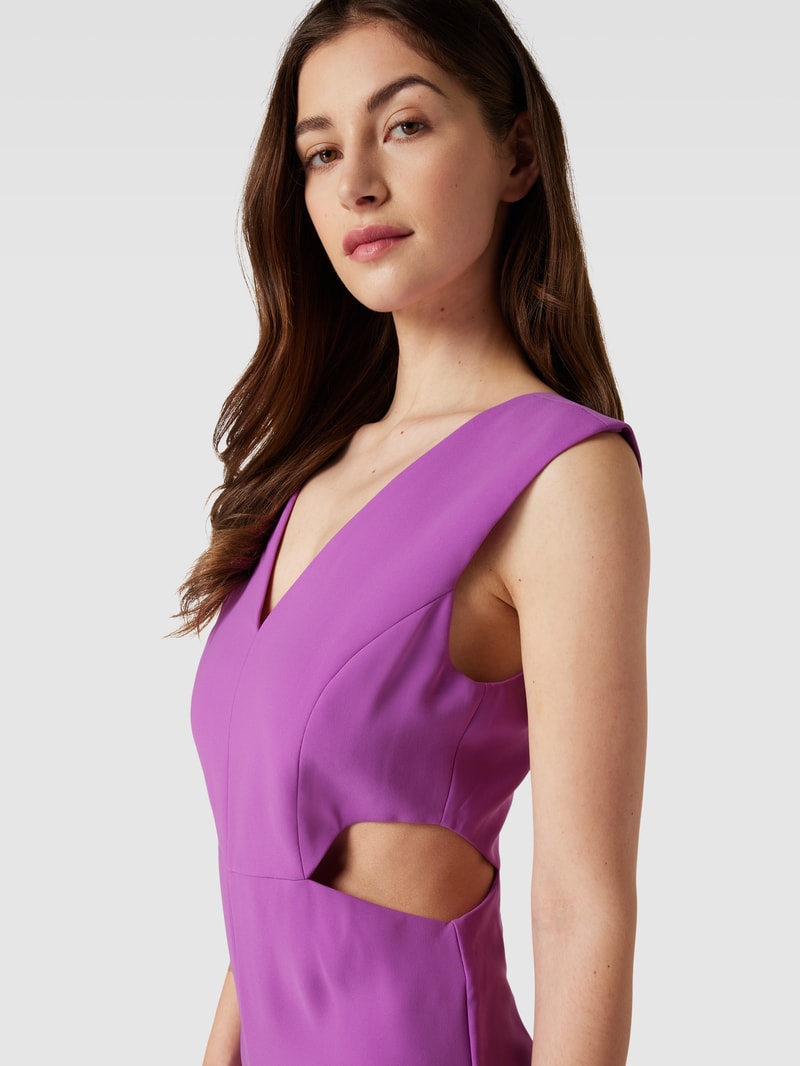 Jumpsuit mit Cut Out Modell 'HOLY' in lila