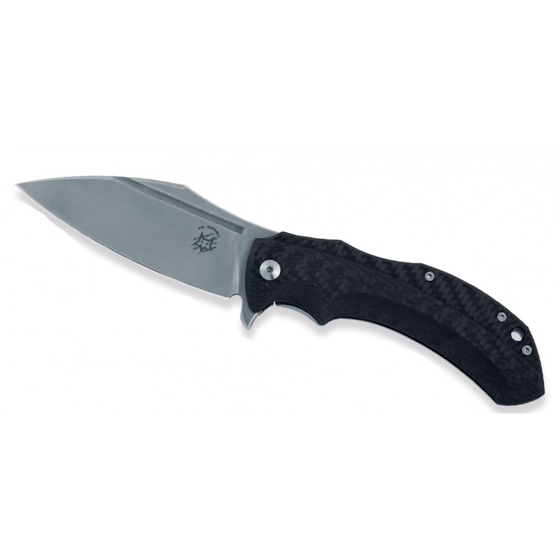 Fox Bastianelli Schattenmesser, Militärmesser mit Kohlefasergriff, Bastianelli