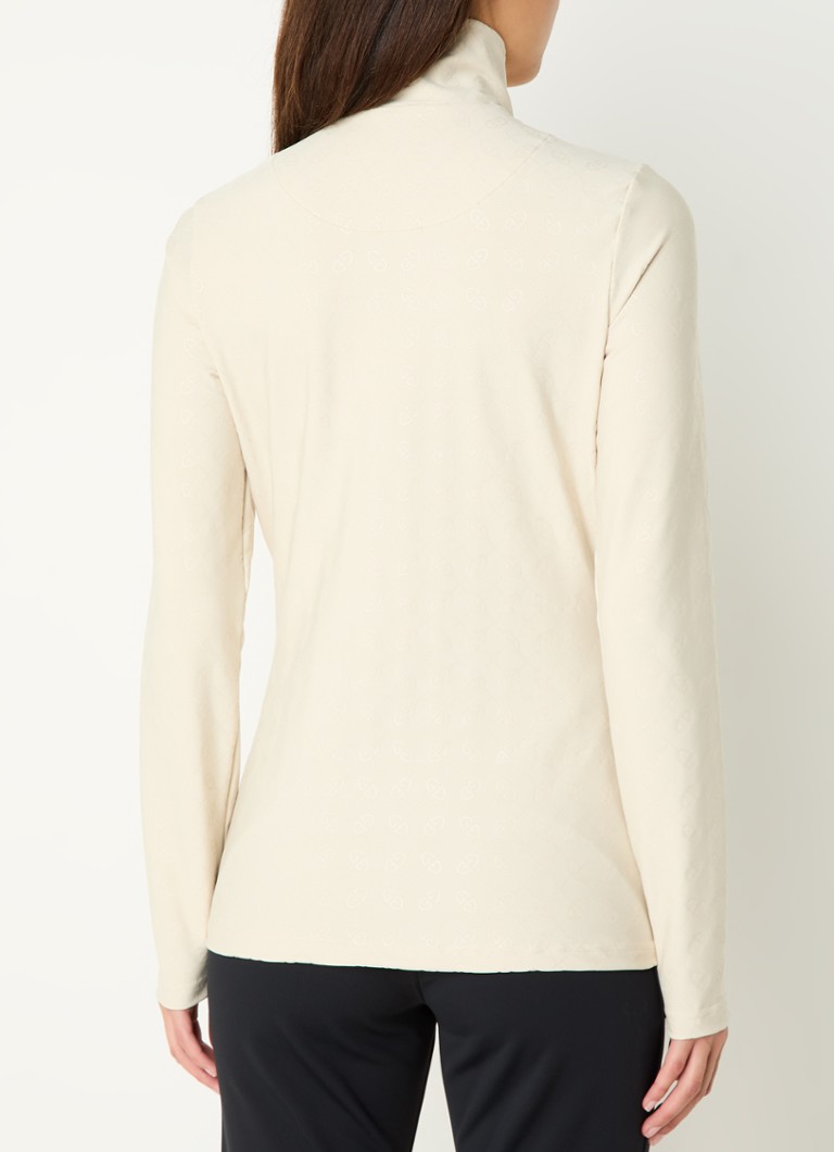Pullover da sci Goldbergh Icon con logo stampato e colletto