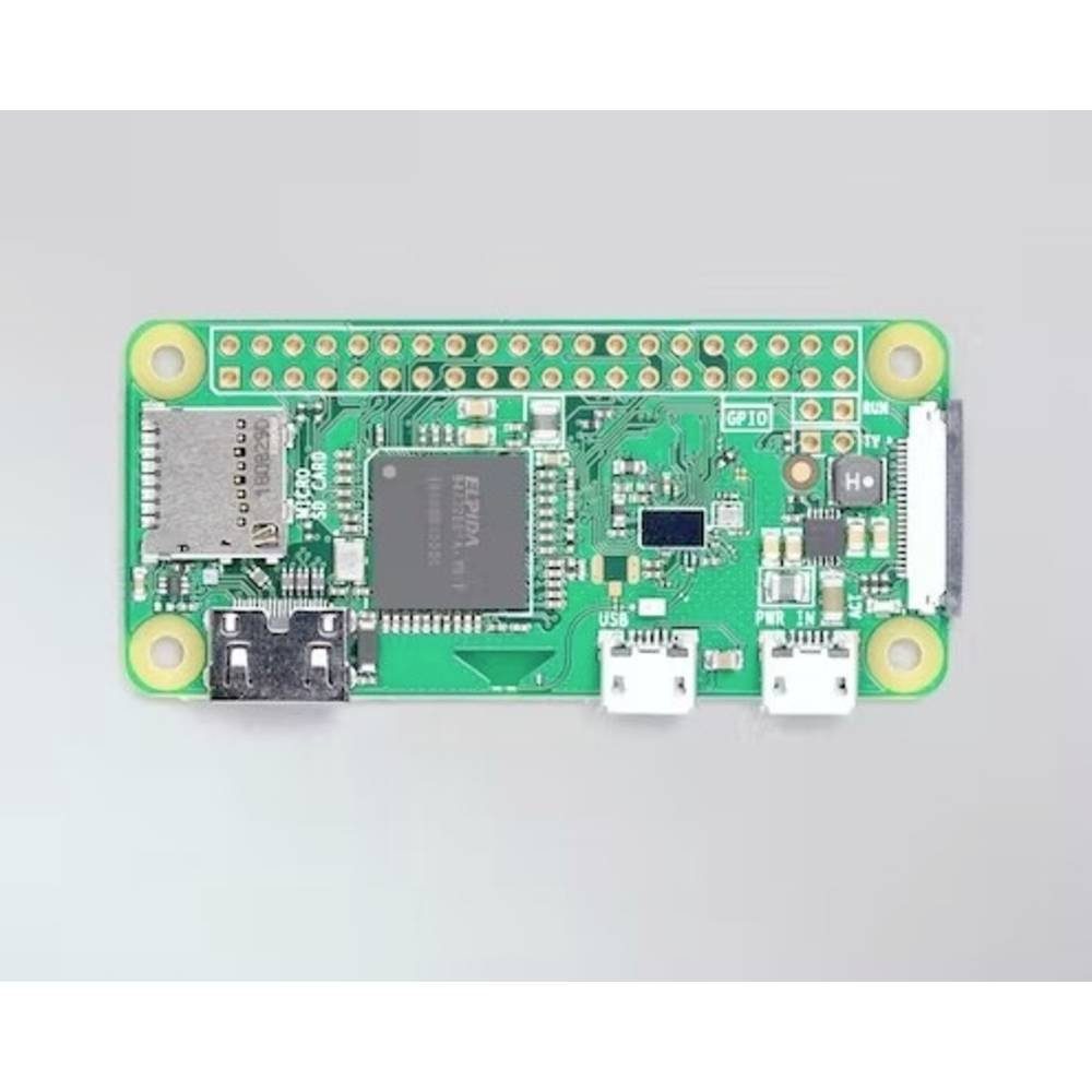Raspberry Pi Zero W 1 GHz, 512 MB RAM, WLAN, BT Barebone-PC