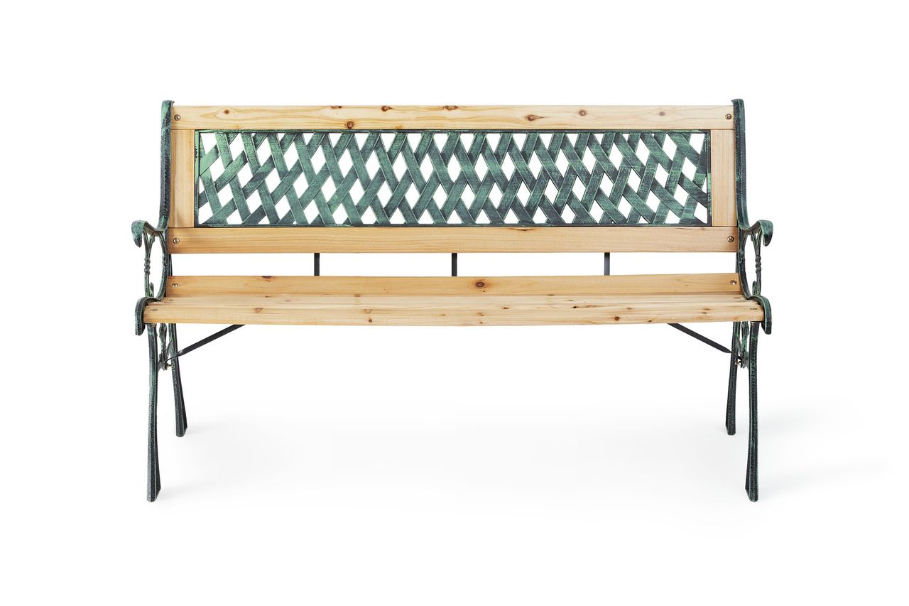 909 OUTDOOR Gusseiserne Gartenbank