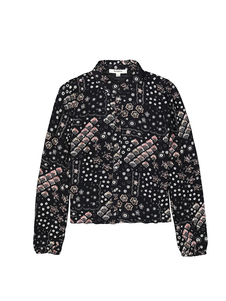Garcia Bluse in Schwarz günstig kaufen