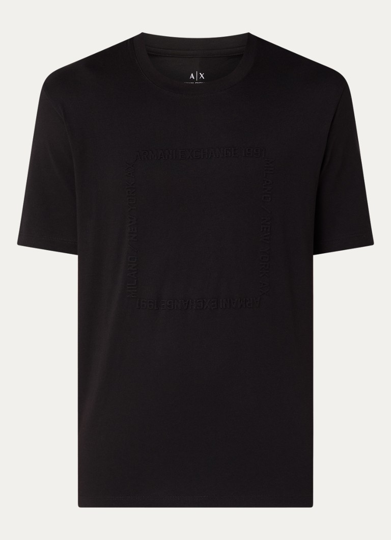 Tricou Armani Exchange cu logo 3D