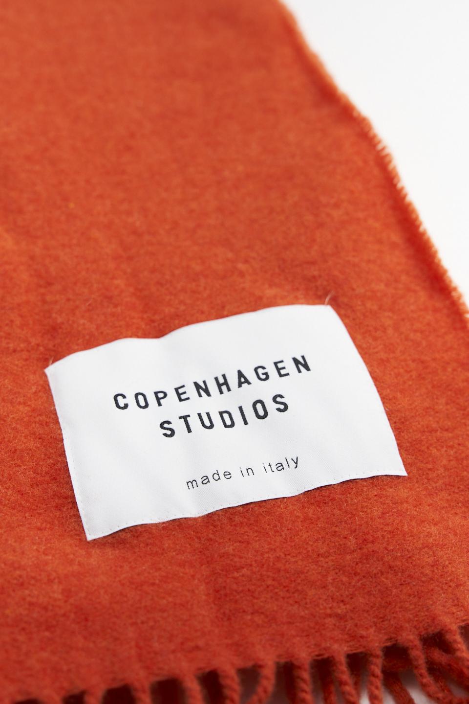 CPH SHAWL 6 wool mix orange