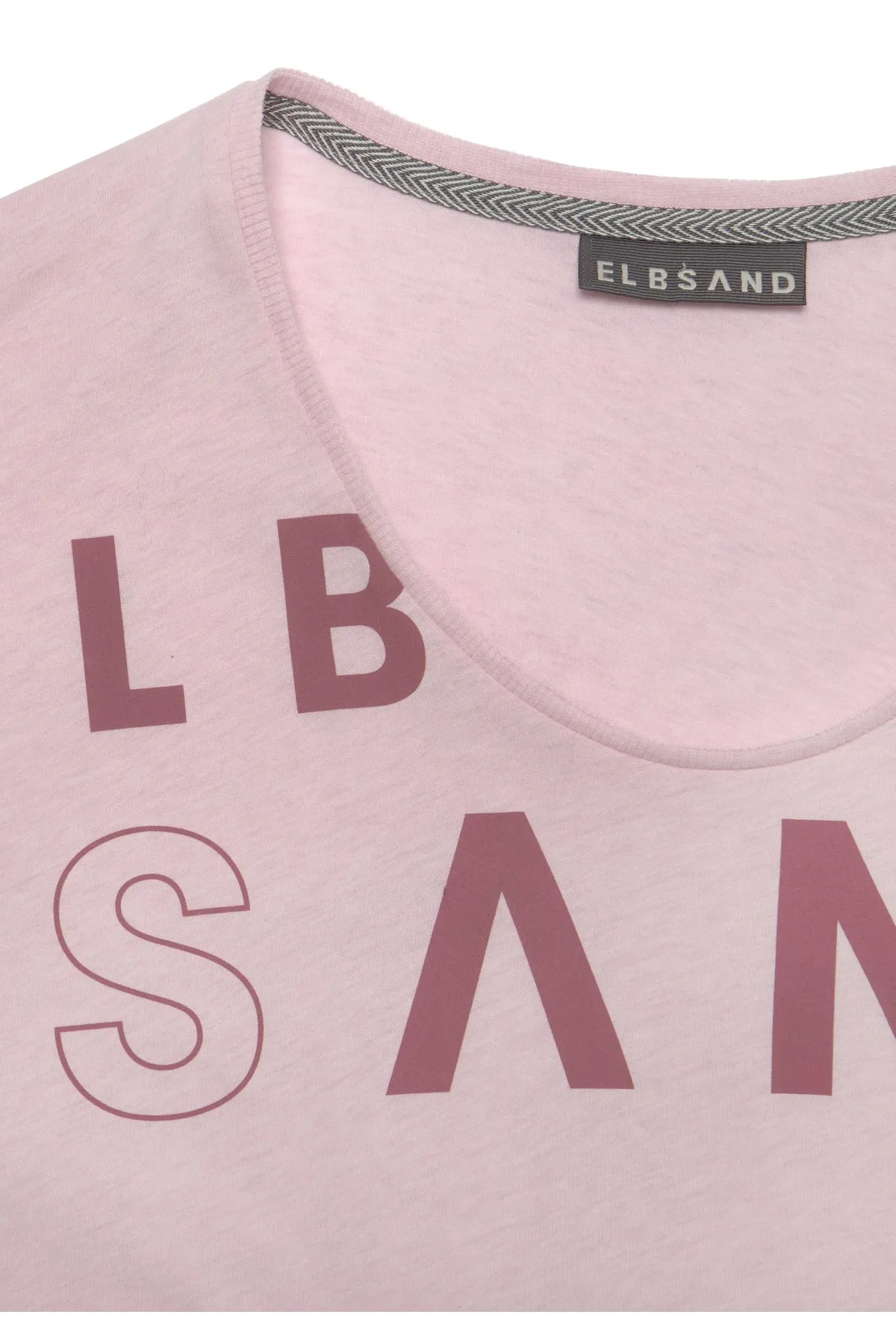 Elbsand  T-Shirt - Rosa - Regular Fit
