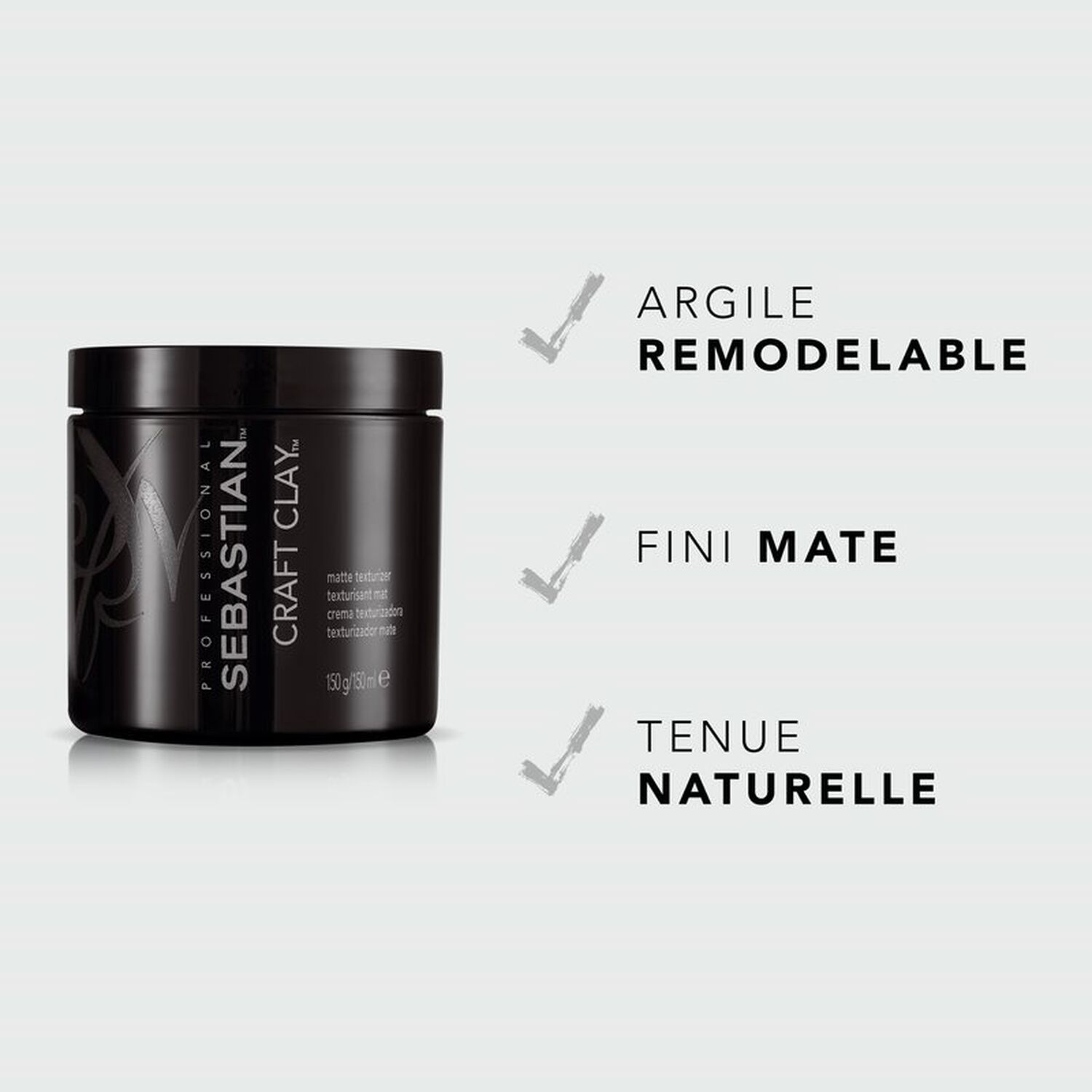 Sebastian Craft Clay Texturisant Mat Remodelable 50 ml