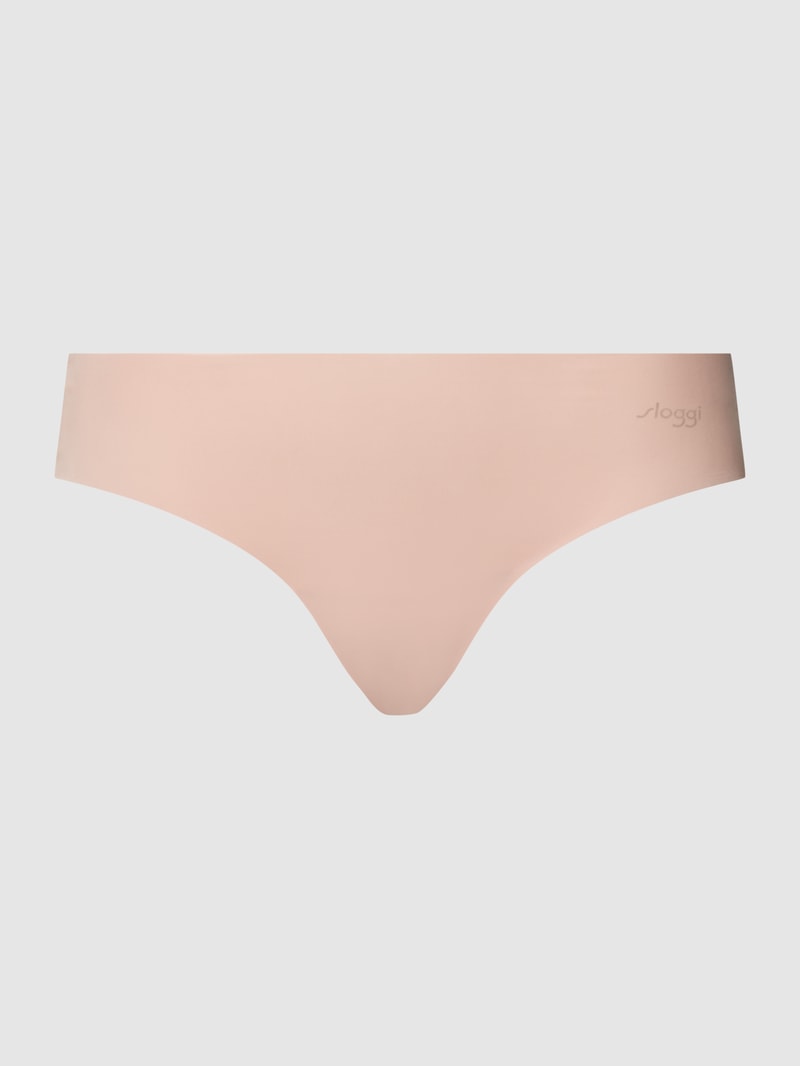 Slip im unifarbenen Design Modell 'ZERO MICROFIBRE 2.0' in beige
