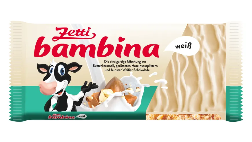 Zetti Bambina Weiße Schokolade 100 g