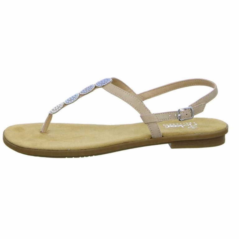 RIEKER Klassische Sandalen lila/pink Levinia 642