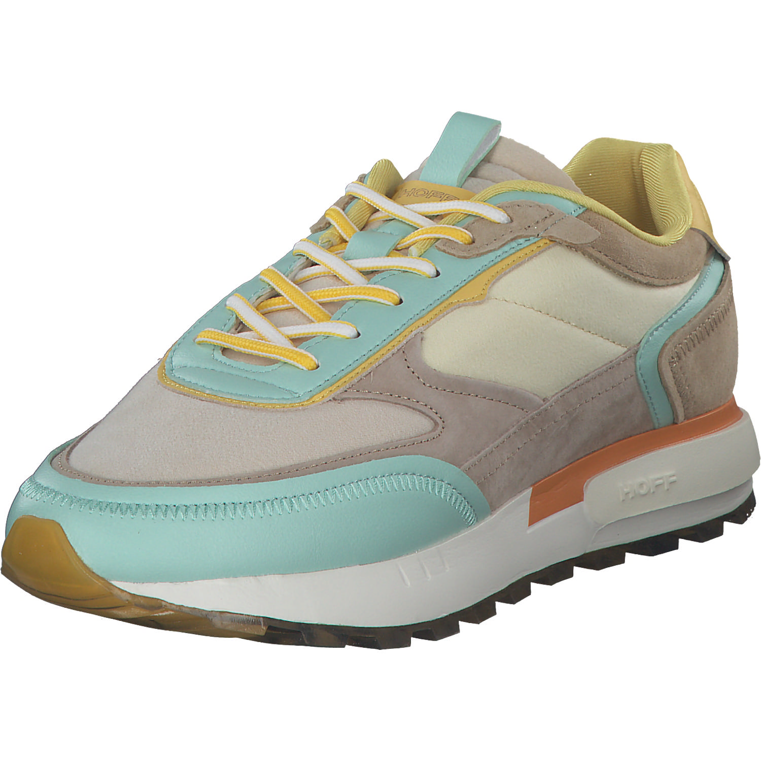Hoff Schuhe 1230700, Schnürschuhe, Damen, h blau/beige/gelb/orange