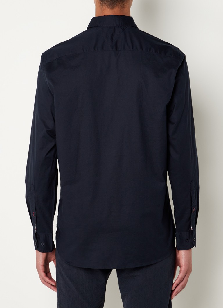 Tommy Hilfiger majica regular fit z vezenim logotipom